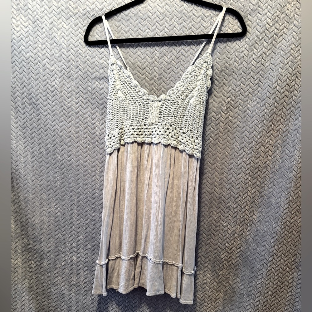 Elegant Crochet Lace Women Dress